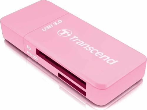 Transcend Card Reader Rdf5 Usb 3.1 Gen 1 Pink