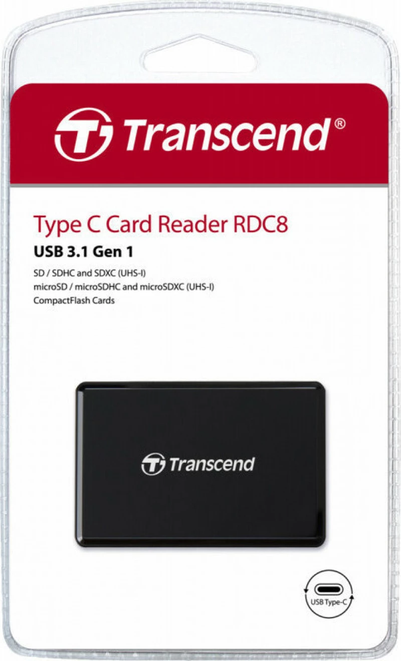 Transcend Card Reader Rdc8 Usb 3.1 Gen 1