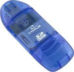 Titanum Ta101B Card Reader Blue Usb 2.0