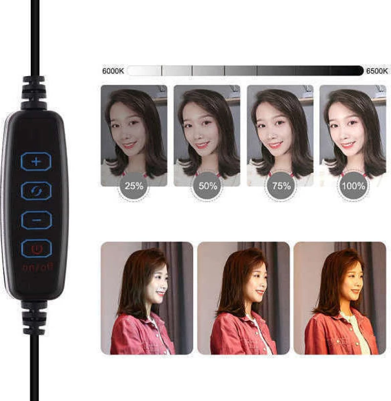 Puluz PKT3028 Led & Microphone 12cm