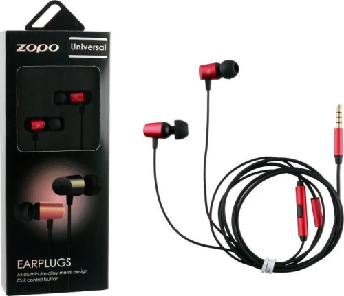 Zopo ER17 In-ear Handsfree με Βύσμα 3.5mm Κόκκινο
