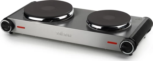 Tristar KP-6248 Ηλεκτρική Εστία Διπλή Inox