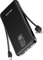 Awei P11K 10000mAh Μαύρο