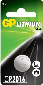 GP Batteries Lithium Cell CR2016 (1τμχ)