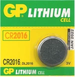GP Batteries Lithium Cell CR2016 (1τμχ)