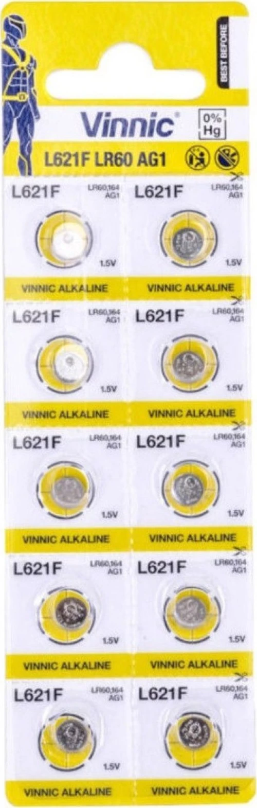 Vinnic AG1 L621F LR60 (10τμχ)