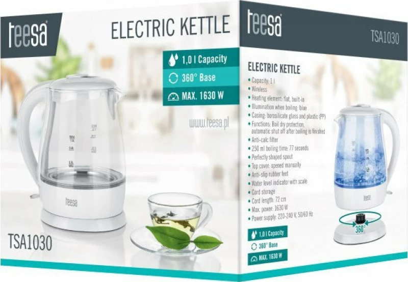 Teesa TSA1030 Βραστήρας 1lt 1630W