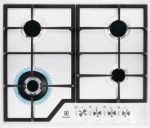 Electrolux EGS6436WW hob White Built-in Gas 4 zone(s)