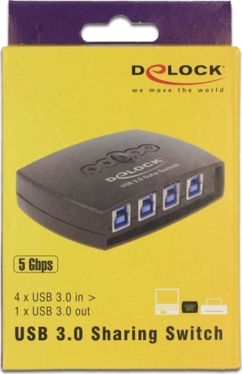 DeLock USB 3.0 Sharing Switch 4-1