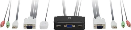 Level One 2xUSB (KVM-0223 )