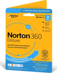 Norton 360 Deluxe (3 Licences , 1 Year) Key