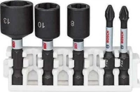 Bosch Σετ Καρυδάκια & Μύτες 2608522350 5τμχ