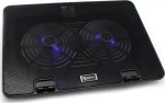 Sbox Usb Cooling Pad 15,6" 2Xblue Led Fan 140 Mm