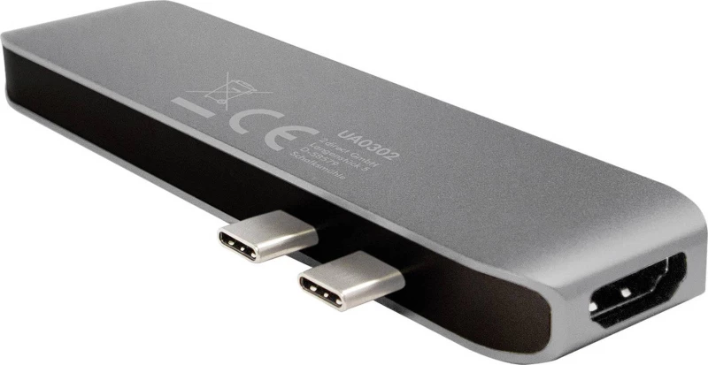 Usb Hub Logilink Ua0302 - Usb 3.0 - Multi Ports - Silver Ua0302