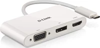 Dlink Dub-V310 3-In-1 Usb-C To Hdmi/Vga/Disp Port