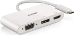Dlink Dub-V310 3-In-1 Usb-C To Hdmi/Vga/Disp Port