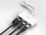 Dlink Dub-V310 3-In-1 Usb-C To Hdmi/Vga/Disp Port