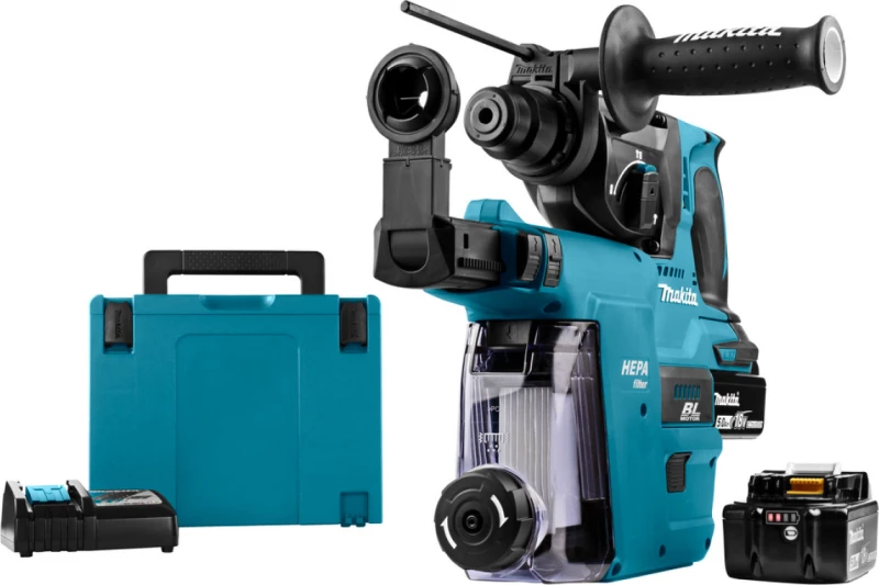Makita DHR242RTJW Κρουστικό Σκαπτικό Μπαταρίας 18V με SDS Plus