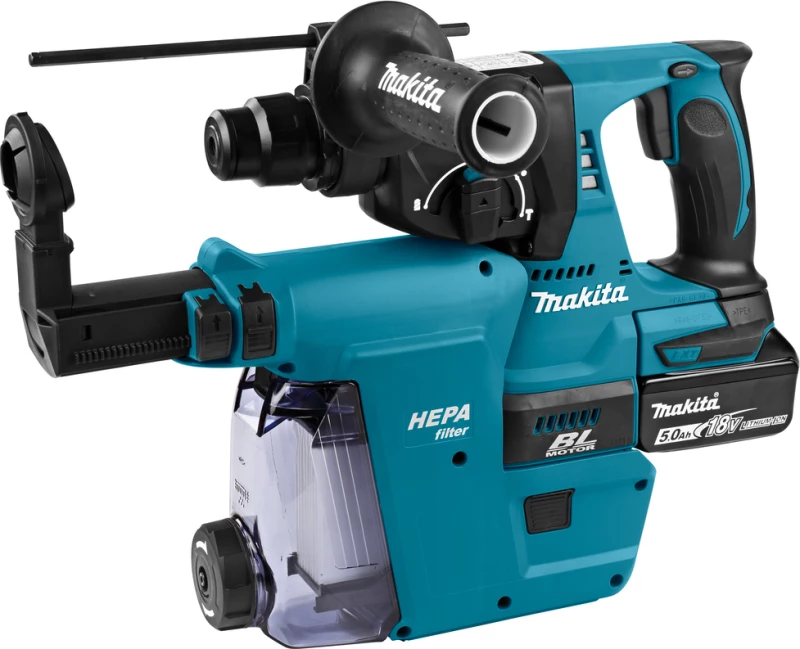Makita DHR242RTJW Κρουστικό Σκαπτικό Μπαταρίας 18V με SDS Plus