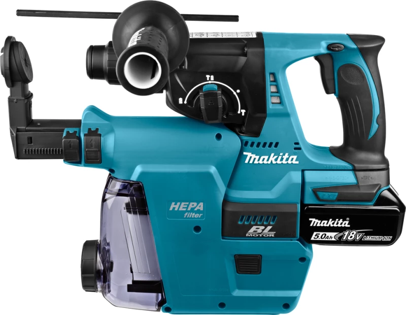 Makita DHR242RTJW Κρουστικό Σκαπτικό Μπαταρίας 18V με SDS Plus