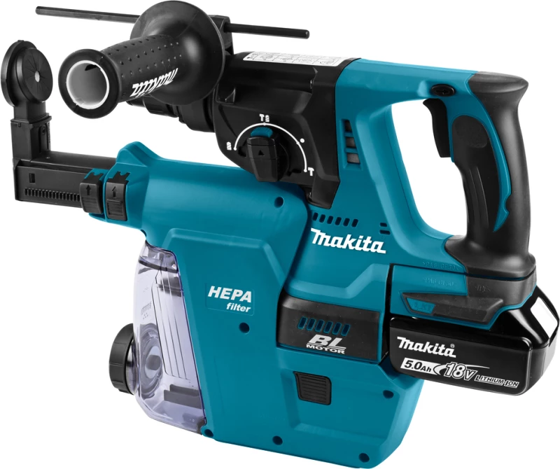 Makita DHR242RTJW Κρουστικό Σκαπτικό Μπαταρίας 18V με SDS Plus