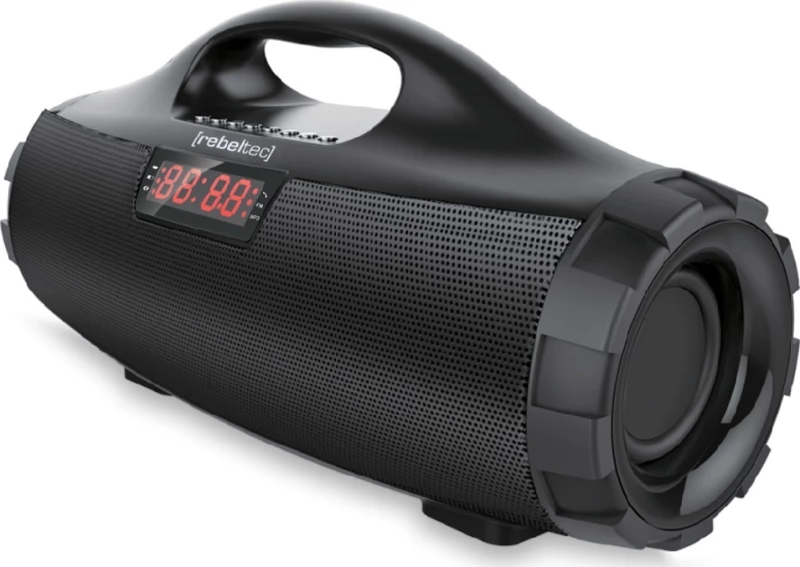 Rebeltec Soundbox 390 Ηχείο Bluetooth 20W με 12 ώρες Λειτουργίας Black