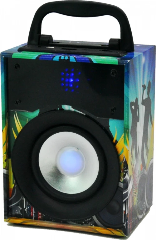 Party PARTY-DISCO1 Ηχείο Bluetooth 10W με Ραδιόφωνο