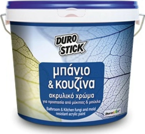 Durostick Μπάνιο & Κουζίνα Λευκό 0.75lt