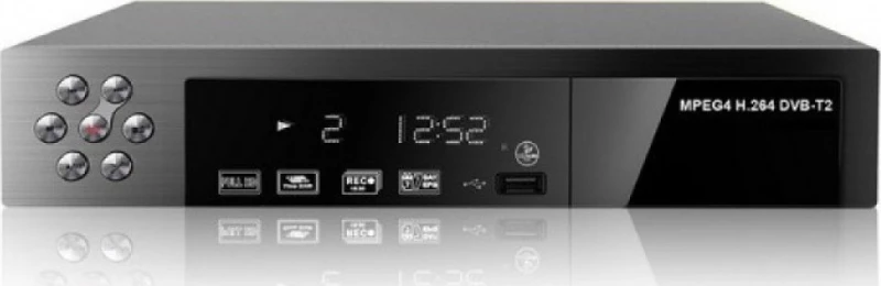 Αποκωδικοποιητής Mpeg-4 Dvb-T2 Full Hd 1080P Dvb84 Mpeg-4 Fully Hd Digital Dvb84