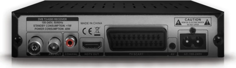 Sonora Dvb T2-265 Dr Fhd Digital Set-Top Box + 2In1 Remote Control