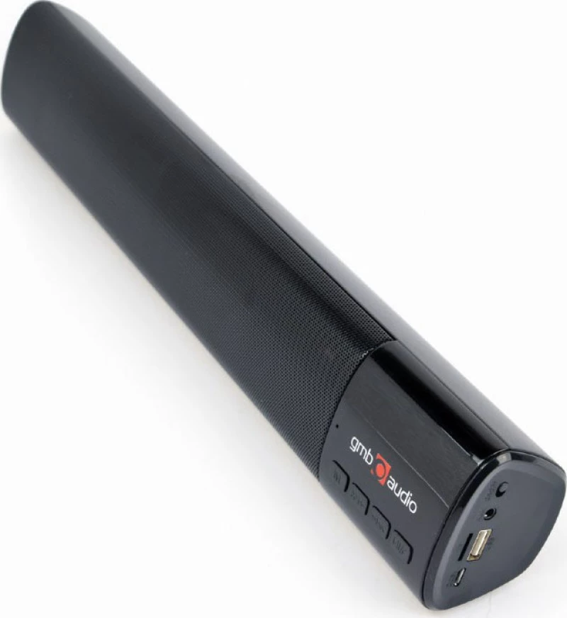Gembird Spk-Bt-Bar400-01 Bluetooth Soundbar, Black, 10W