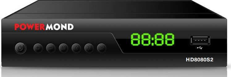 Powermond Hd8080S2 Ψηφιακός Δορυφορικός Fta Δέκτης Hd, Usb, Digea Με Έξυπνο Χειριστήριο