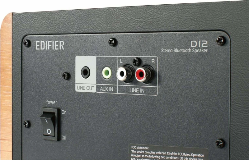 Edifier Speaker Bt D12 - Brown