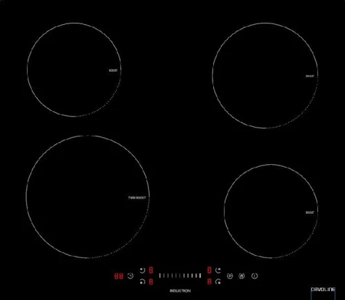 Davoline IND 7204 Αυτόνομη Εντοιχιζόμενη Επαφωγική Εστία