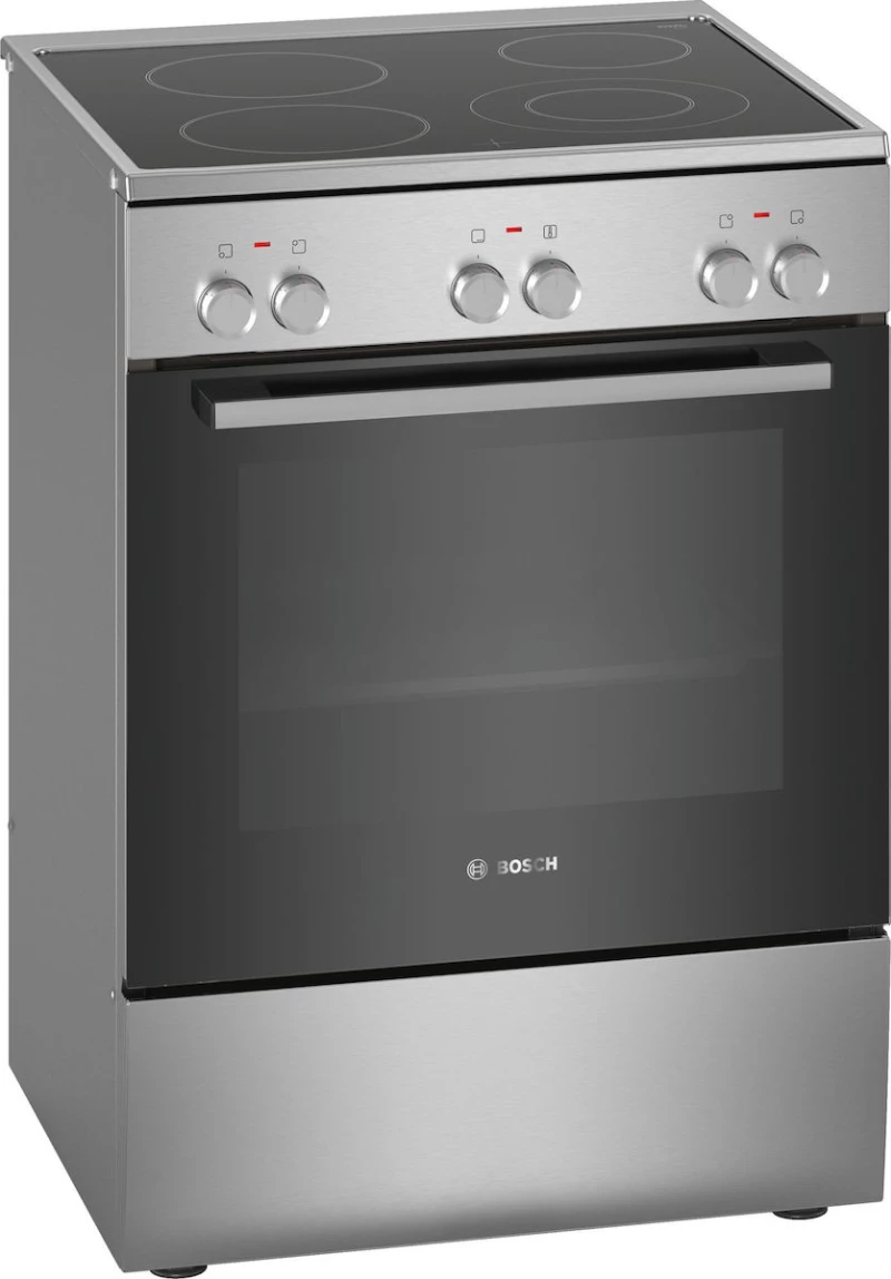 Bosch Κουζίνα 66lt με Εστίες Κεραμικές HKA090150