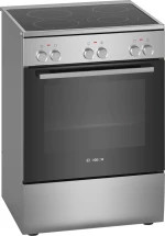 Bosch Κουζίνα 66lt με Εστίες Κεραμικές HKA090150