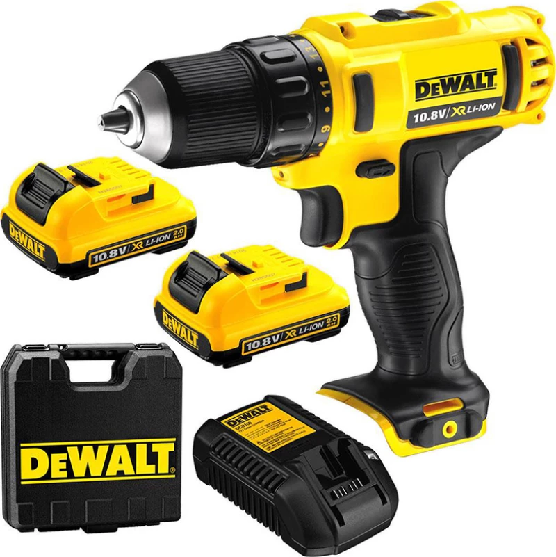 Dewalt DCD710D2 Δραπανοκατσάβιδο Μπαταρίας 10.8V 2x2Ah