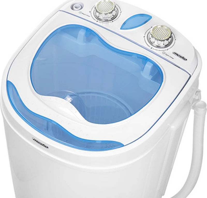 Mesko MS 8053 washing machine Freestanding Top-load Blue,White 3 kg