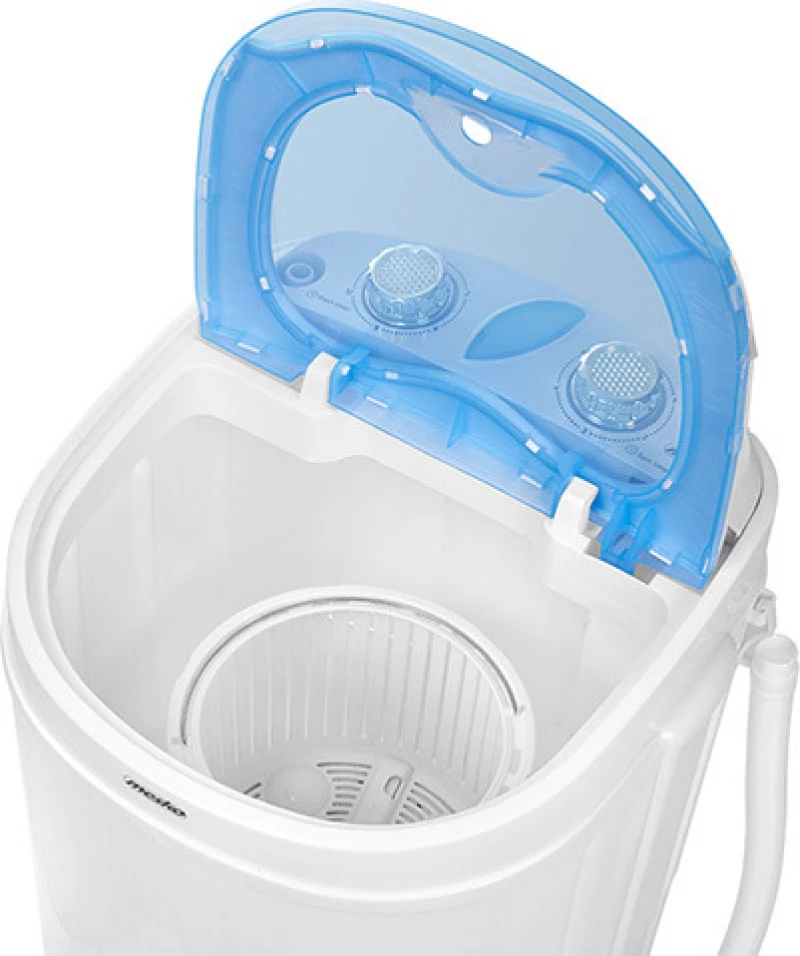 Mesko MS 8053 washing machine Freestanding Top-load Blue,White 3 kg