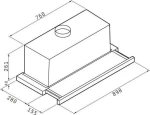 Pyramis Essential Συρόμενος Turbo 90cm