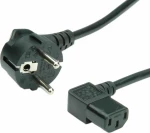 Roline Schuko - IEC C13 Cable 1.8m Μαύρο (19.08.1118)