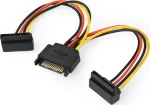 Cablexpert 15-Pin Sata male - 2x 15-Pin Sata female Cable 0.15m (CC-SATAM2F-02)