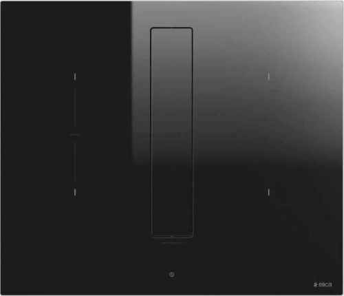 Elica Nikolatesla Fit Μαύρο Γυαλί Απορροφητήρας Εστία (60cm)