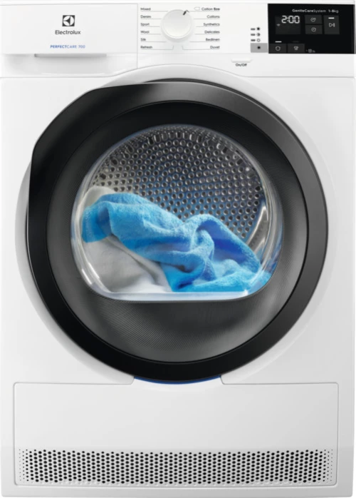 Electrolux EW7H438B με Αντλία Θερμότητας 8kg A+