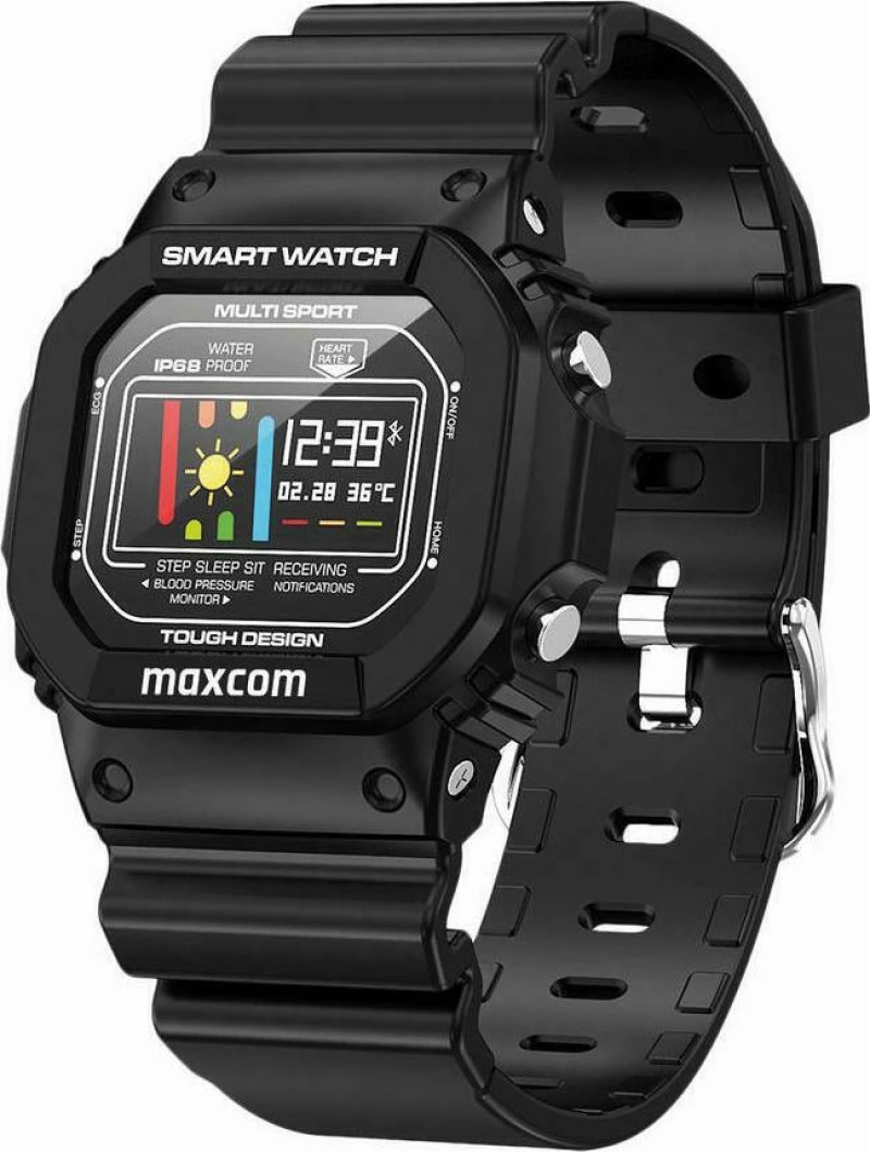 MaxCom FitGo FW22 (Μαύρο)
