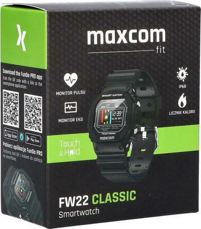 MaxCom FitGo FW22 (Μαύρο)