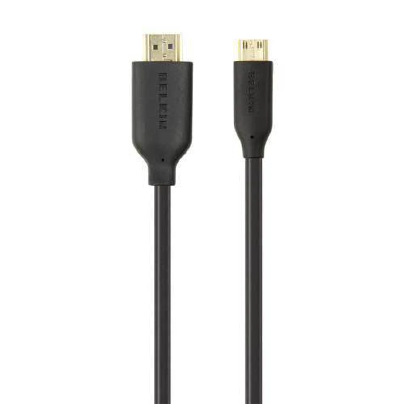 Belkin HDMI 1.4 Cable HDMI male - mini HDMI male 1m Μαύρο