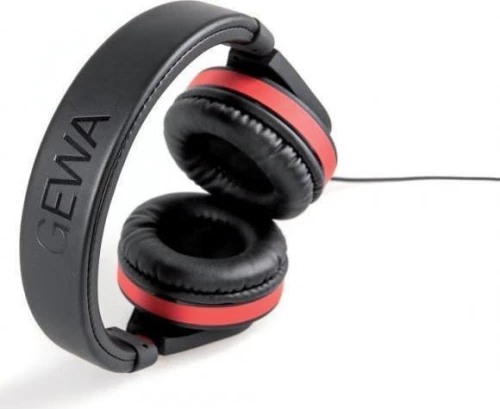 Gewa HP Six Ενσύρματα On Ear Ακουστικά Μαύρα/Κόκκινα