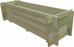 vidaXL Ζαρντινιέρα Ξύλινη 120x40x32cm 43349