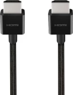 Belkin HDMI 2.1 Braided Cable HDMI male - HDMI male 2m Μαύρο